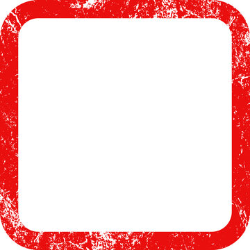 Grunge blank square post stamps. Blank grunge sign