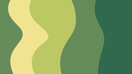 abstract green background. Simple Abstract Wavy Green Shades Background with Curved Lines Illustration. Abstract green shades background illustration