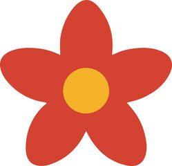 Christmas Wreath Leaf Decoration Illustration Cute Simple Flower