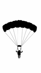 paraglider in the sky