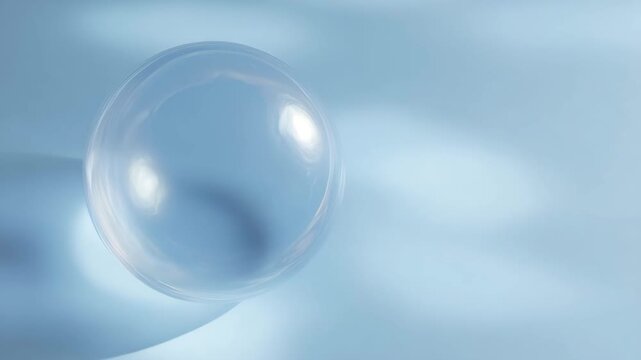 blue soap bubbles