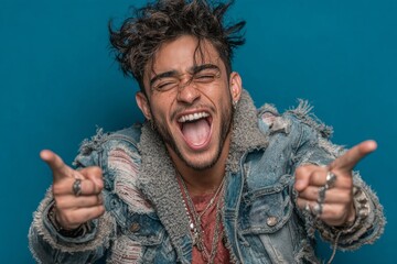 The lighthearted energy of an unforced smiling expression. Glam