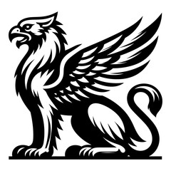 A Roaring Gryphon Full Body S...