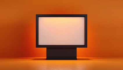 Billboard mockup, empty template for advertising messages