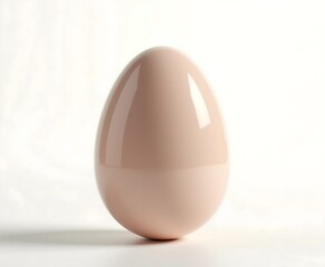 Easter Egg Isolated on White