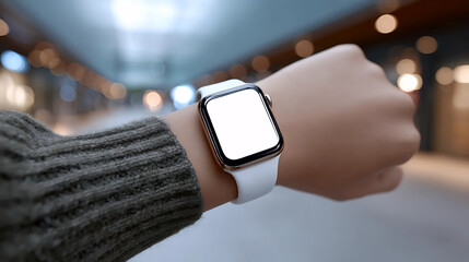 Smartwatch Technology, Digital Wearable, Modern Timepiece