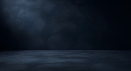 Dramatic dark blue textured background with spotlight effect for product showcase