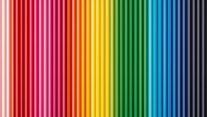 Colorful gradient of vertical stripes forming a rainbow spectrum