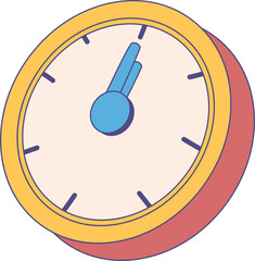 Clock Illustration