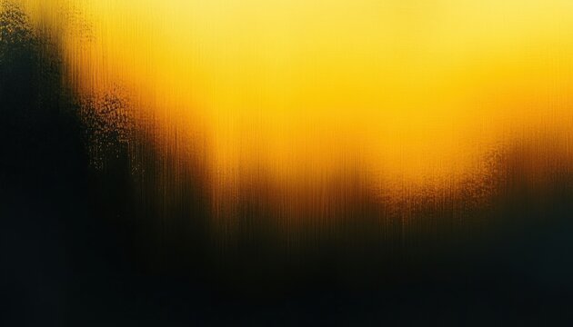 warm golden sunset glow blurred through streaked wet glass with dark shadowed foreground, conveying a serene, melancholic and contemplative mood