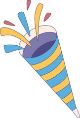 Confetti Illustration