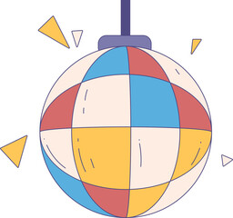 Disco Lamp Illustration