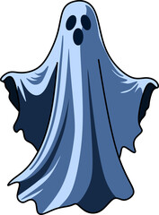 Ghost Icon for Halloween Decorations