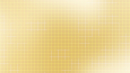 Gold Grid Line Abstract Background with Smooth Light Gradient Texture