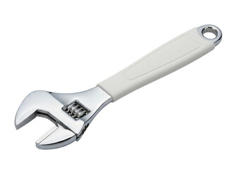 Obraz premium Professional DIY Tool Two Head Adjustable Wrench in Chrome Finish