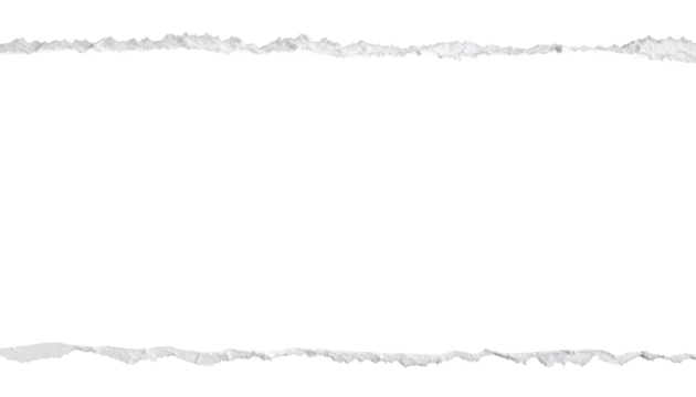 paper ripped edge texture clipping path bulkhead isolated on transparent png