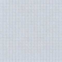Seamless light blue graph paper grid texture background pattern isolated PNG with Transparent Background