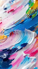 AI Generated Abstract Art Painting