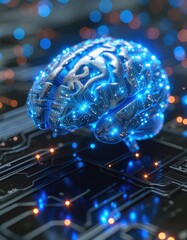 AI Brain: Abstract Neural Network Connection