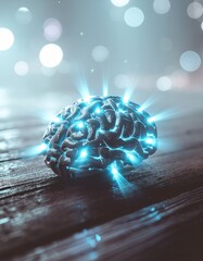 AI Neural Network Brain Visualization