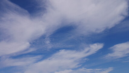 Obraz premium blue sky with clouds