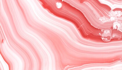 Abstract flowing pattern in shades of red and white creating a wave-like effect