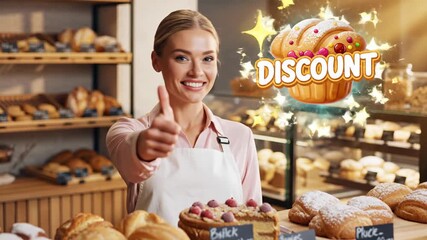 Happy Baker Offers Discount on Delicious Pastries and Cakes. - Powered by Adobe