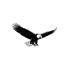 Fototapeta premium Stylized silhouette of a dentist holding dental instruments ready for examination