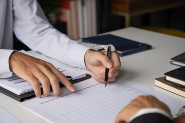 Business people working together in office