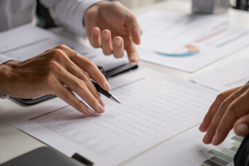 Business people working together in office