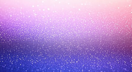 dreamy pink to indigo glitter gradient with sparkling white bokeh flecks and soft glowing shimmer, festive and magical mood