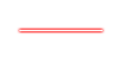 red neon line