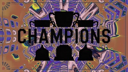 Vibrant seamless tunnel video loop showcasing dynamic shapes and colors for an engaging screensaver experience