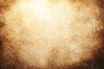 Obraz premium Warm aged parchment texture with glowing center, weathered cracks and rustic vintage atmosphere