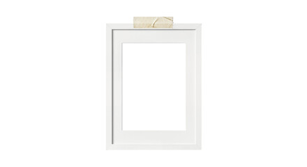Photo frame for image compositing with photos taped in place