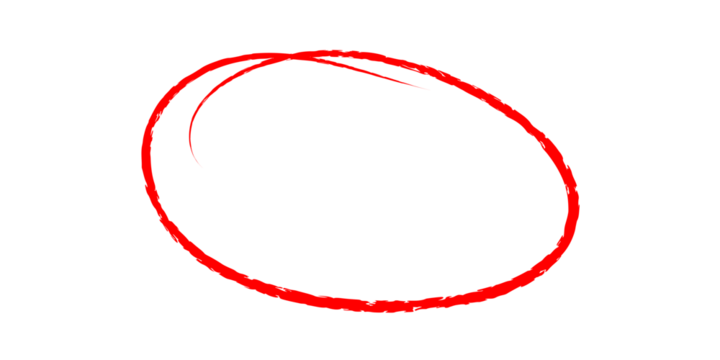 hand drawing different circles isolated on the transparent background, Handwritten red circle. For marking text, numbers, marker pen, pencil, logo, hand-drawn doodle grunge circle highlights	
 - Powered by Adobe