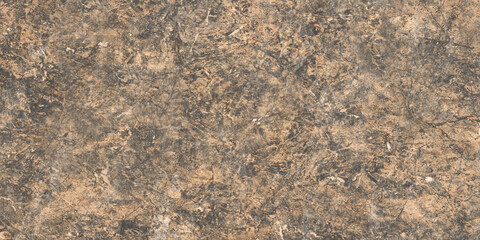 Brown marble surface with veins and glossy abstract texture