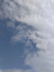 Fototapeta premium blue sky with clouds