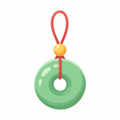 Circular jade pendant © VectorsId777