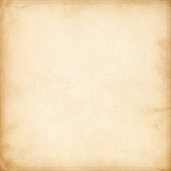 Obraz premium Aged parchment background with a slightly darker border, vintage and simple, ideal for text layering