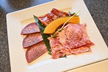肉の盛り合わせ