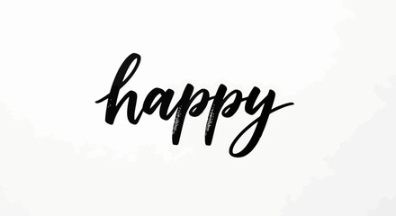 Elegant handwritten calligraphy of the word 