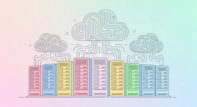 Streamlined cloud computing network server architecture for modern business