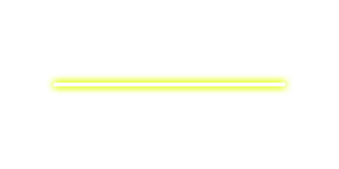 yellow neon light line sparkle