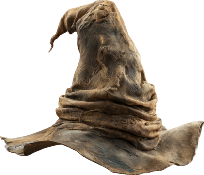 Timeworn Wizard Hat Symbolizing Ancient Magic and Mystical Traditions in Fantasy Realms