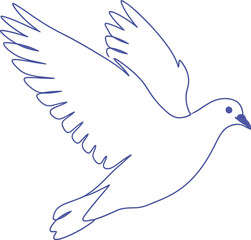 Abstract geometric shapes with vibrant color palette isolated on transparent background