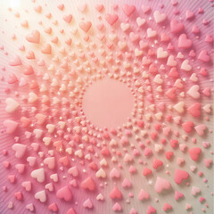 WebPink Valetine's day Digital Beckground