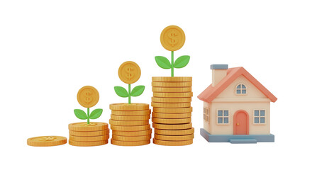 Financial growth for real estate and home ownership: savings and investment