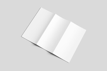 Trifold Brochure Mockup