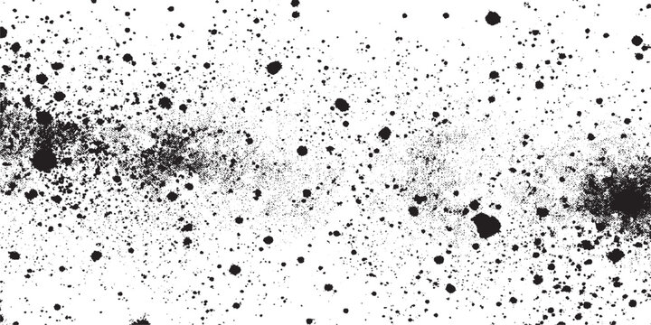 Dirty or dust film grain speck grit grunge overlay on white background grain noise Speckle grain dot white paper noise texture with distress effect vector illustration pattern